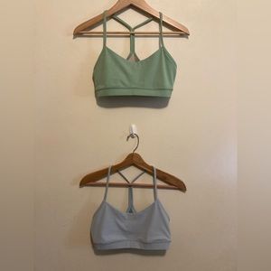Lululemon razor back bra set